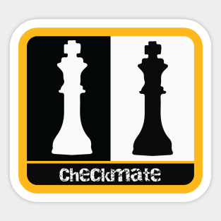 Chess Checkmate Sticker